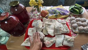 Моя Деревня на Алтае,пошла за урожаями,Влог,семья