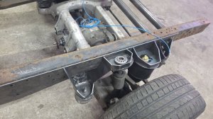 Задняя подвеска от BMW f11 f07 на ГАЗель