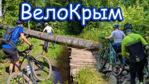 До Крыма через лес и болота на велосипедах!