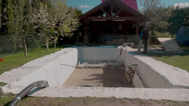 Установка бассейна