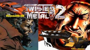 Twisted Metal 2 (PS1) Two Players Co-op Tournament: Roadkill & Mr. Slam