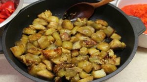 Баклажаны с болгарским перцем на зиму