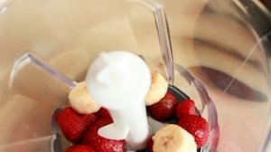 Домашнее фруктовое мороженое