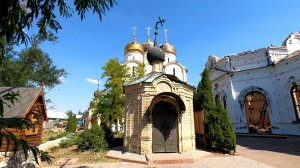 Территория Свято-Успенского Николо-Васильевского женского монастыря под Угледаром (построен в 1912г)