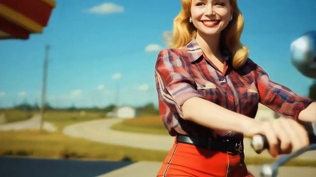 Шоссе 66 (Элвис Пресли, рокабилли, ретро, AI, 2025)