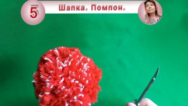 3 жаккарда = 3 изделия. С протяжками -  Шапка с помпоном. Часть 5.