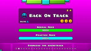 Geometry Dash - Level 2: Back on Track (All Coins)