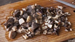 Икра из замороженных грибов