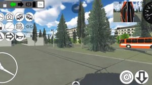 Micro-Trolleybus Simulator. Старый город. Поездка по маршруту 2а