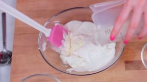 Домашнее мороженое Черничный чизкейк