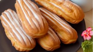 Рецепт заварные эклеры это очень вкусные пирожные Вкусный и праздничный десерт для угощения просто