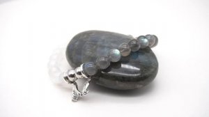 Браслет из лунного камня и лабрадора Ti amo