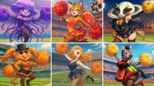 БРЕЙНРОТ: АНИМЕ-ОПЕНИНГ (Версия Чирлидеров из Другой Вселенной) ЧАСТЬ 2