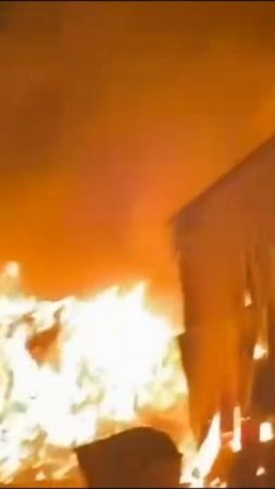Горит полигон с отходами в Раменском