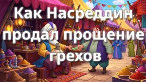 Как Насреддин продал прощение грехов, притча