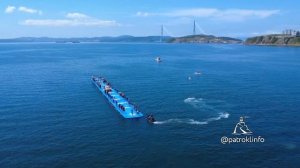 Мегасап в бухте Патрокл