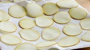 Домашние чипсы в микроволновке