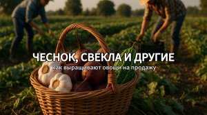 Чеснок, свекла, горькая дыня: как выращивают овощи на продажу 🧄