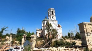 Храм Святителя Николая в селе Никольское под Угледаром