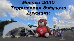 Фестиваль Москва 2030 Территория будущего. Лужники.