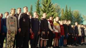 Начало тренировочных сборов  в  п.Вершина Теи. 25 июля 2025
