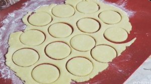 Домашнее печенье с творогом