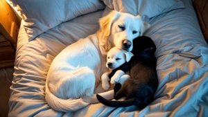 Мама Собака спасает Морского Котика и получает много рыб