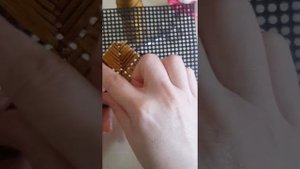 Узор на пластиковой канве #макраме#рукоделие#сумка#