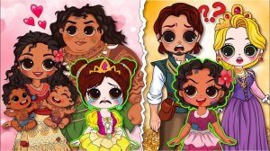 Принцессы Диснея и Их друзья наряжаются в костюмы Клуба Винкс - 30 забавных поделок для детей