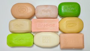 Асмр резка винтажного мыла. Cutting vintage soap