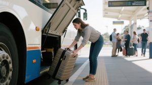 Женщина решила перевезти 2-летнюю дочь в чемодане на автобусе в Новой Зеландии