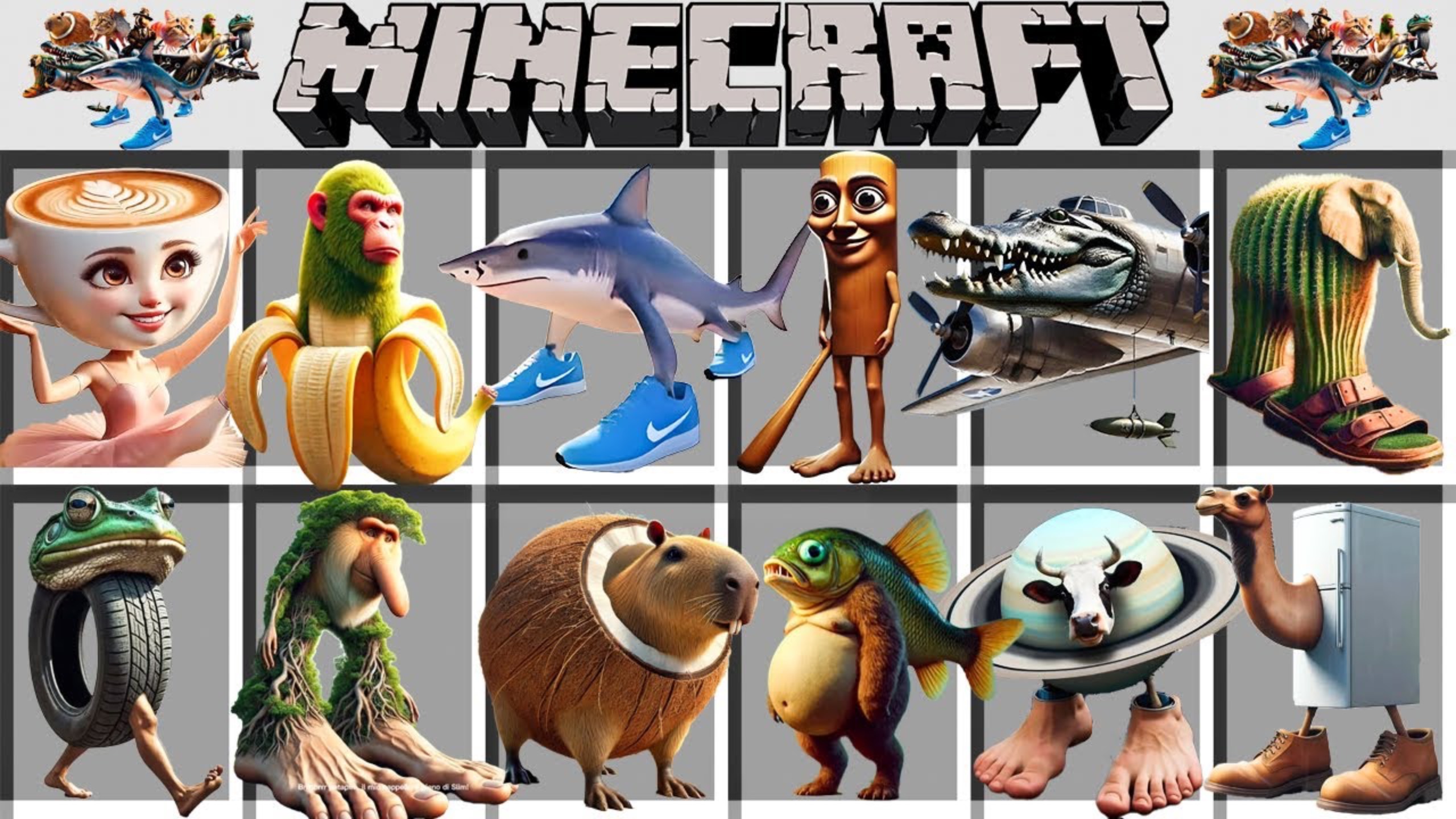 МАЙНКРАФТ МОД НА ТРАЛАЛЕРО ТРАЛАЛА ТУН ТУН САХУР БРР БРР ПАТАПИМ В MINECRAFT | Детский Ютуб смотреть онлайн