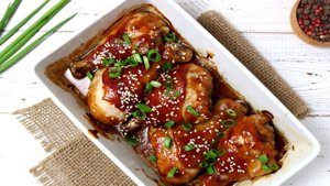 Сочная курица в медово-чесночном соусе. Весь секрет в соусе! РЕЦЕПТ Как приготовить куриные бедра