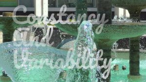 Constancy And Variability