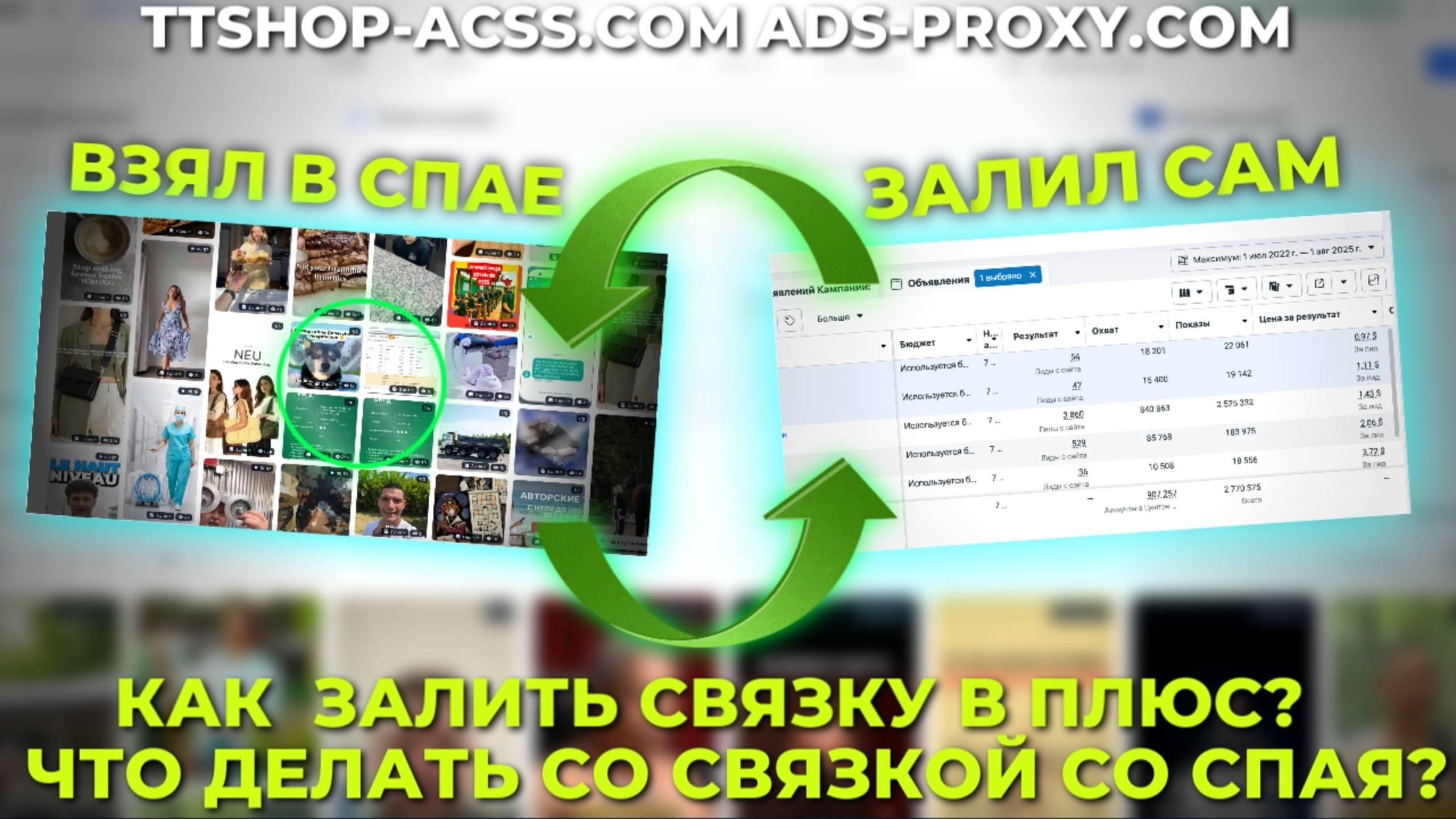 Как правильно использовать крео и связку со спая в своей работе ? | ttshop-acss.com смотреть онлайн