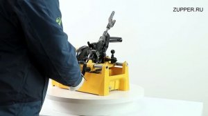 Видеообзор работы резьбонарезного станка ZK25 (1/2"-1")