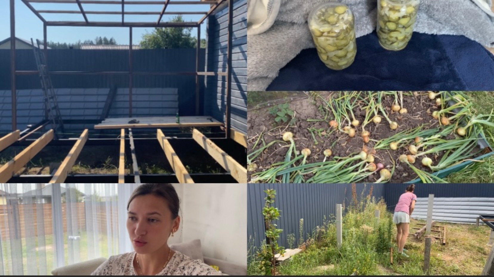 НОВЫЙ САЛАТ НА ЗИМУ// СТРОИМ МАНГАЛЬНУЮ ЗОНУ// ПОЛУЧИЛА ТРАВМУ НОГИ// УБРАЛА ЛУК смотреть онлайн