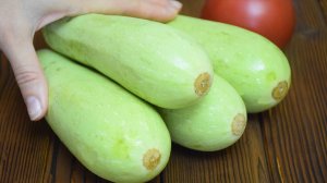 Готовлю кабачки быстрого приготовления все лето