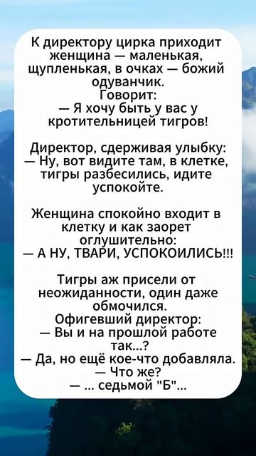 Маленькая Женщина в Очках Зашла к Тиграм... Что было Дальше? 🤯 смотреть онлайн