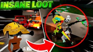 WE ROBBED THE ENTIRE SERVER INSANELOOT BLOCKSPIN!!!