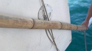 Бамбуковые перила на яхте. Тест не пройден.