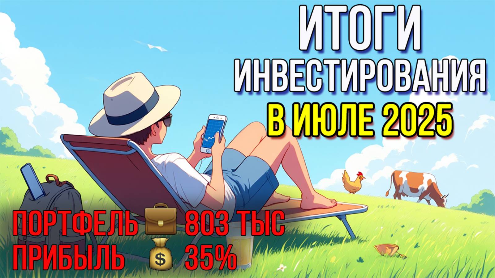 В июле опять обогнал рынок / Инвестировать Просто смотреть онлайн