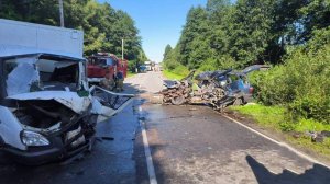 В результате ДТП в Калужской области два человека погибли и пятеро пострадали