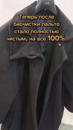 Готовы увидеть, что накопилось на этом пальто? О биочистке — masterbiochistki.ru