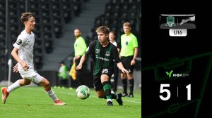 Видеообзор матча «Краснодар»-U16 – СШОР «Зенит»-U16