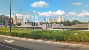 Прогулки по Москве. Площадь Евразии, мост Богдана Хмельницкого и Киевский вокзал