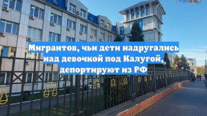 Мигрантов, чьи дети надругались над девочкой под Калугой, депортируют из РФ