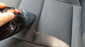 Пример работы автомобильного палесоса УРАЛ СМЕРЧ 5000 уборка в автомобиле