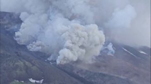 Извержение вулкана Крашенинникова. Безумно красивые кадры