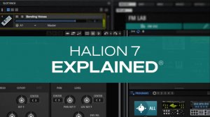 01. HALion 7 Interface Quick Start